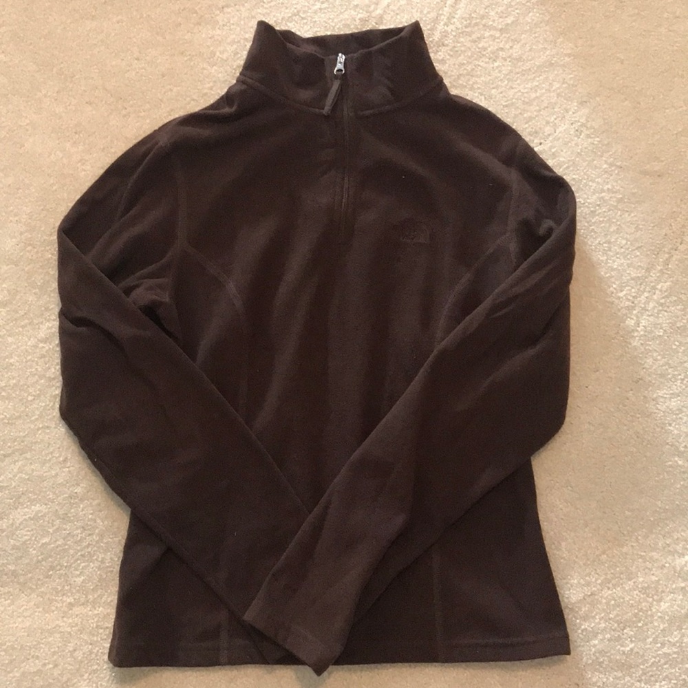 The North Face Brown xs Fleece - Picture 2 of 4